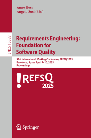 Requirements Engineering: Foundation for Software Quality