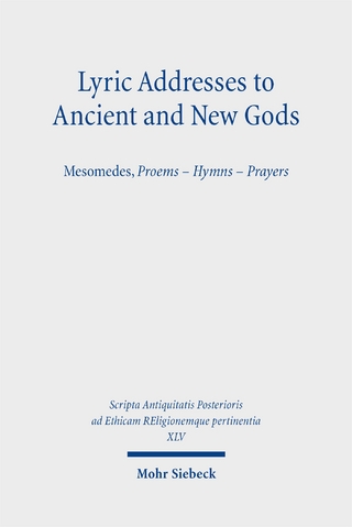 Lyric Addresses to Ancient and New Gods