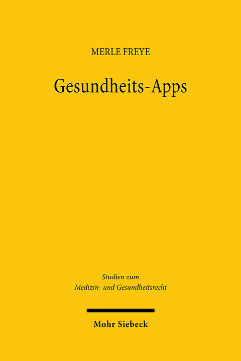 Gesundheits-Apps - Merle Freye
