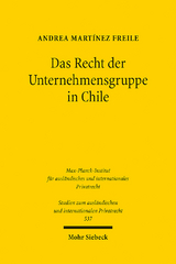 Das Recht der Unternehmensgruppe in Chile - Andrea Mart&iacute;nez Freile