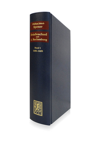 Briefwechsel mit Adam Rechenberg 1686-1704