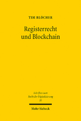 Registerrecht und Blockchain - Tim Blöcher