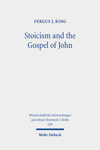 Stoicism and the Gospel of John