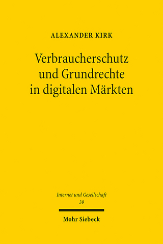 Verbraucherschutz und Grundrechte in digitalen Märkten