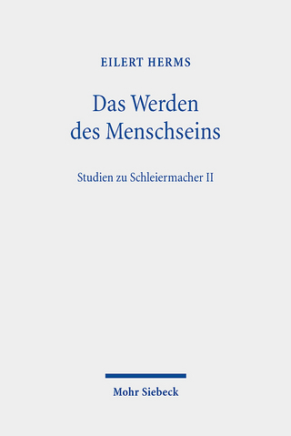 Das Werden des Menschseins