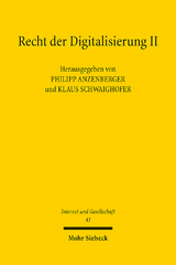 Recht der Digitalisierung II - 