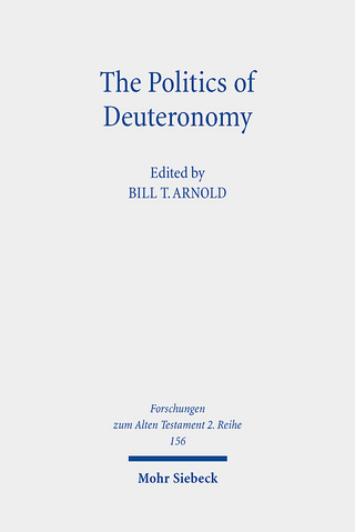 The Politics of Deuteronomy
