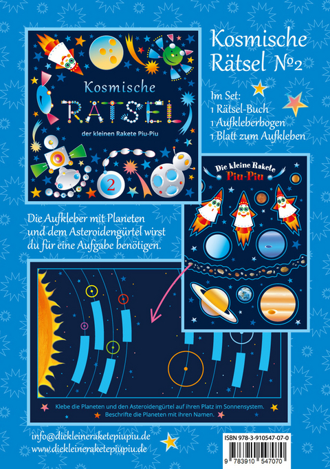 Set "Kosmische R&auml;tsel N2" - Mona N. Giese
