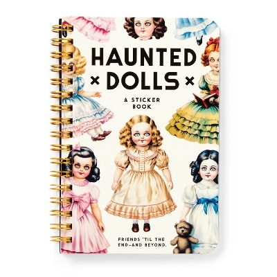Haunted Dolls Sticker Book - Brass Brass Monkey