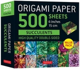 Origami Paper 500 sheets Succulents 6