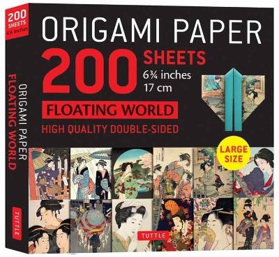 Origami Paper 200 sheets Floating World 6 3/4" (17 cm) - 