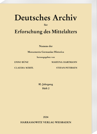 Deutsches Archiv für Erforschung des Mittelalters 80 (2024) 2