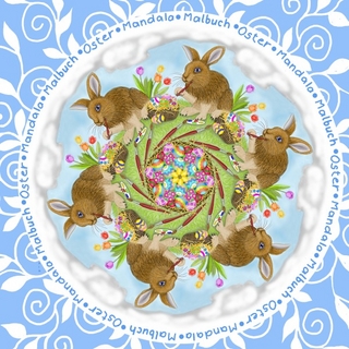 Oster-Mandala-Malbuch