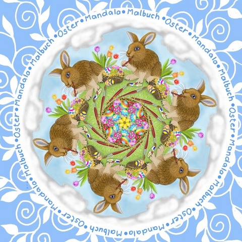 Oster-Mandala-Malbuch - Gudrun Heinrichmeyer
