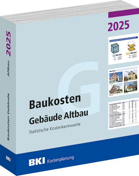 BKI Baukosten Gebäude Altbau 2025 - 