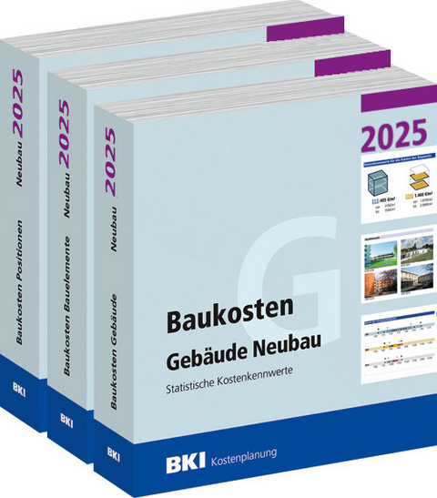 BKI Baukosten Neubau 2025 - 