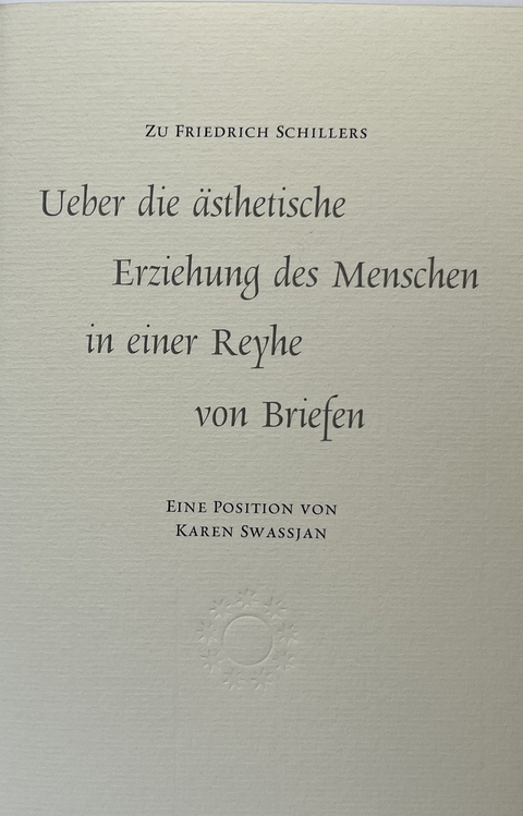 Zwischen Gott und Affe - Karen Swassjan