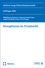 Disruptionen im Privatrecht - 