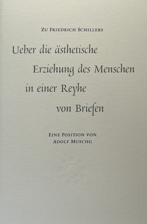 Der Spieler - im Ernst - Adolf Muschg