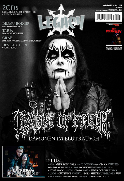 LEGACY MAGAZIN: THE VOICE FROM THE DARKSIDE - 