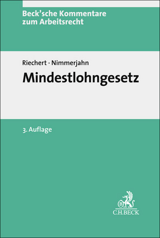 Mindestlohngesetz. MiLoG
