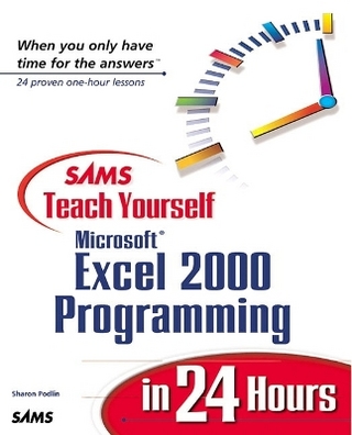 Sams Teach Yourself Microsoft Excel 2000 Programming in 24 Hours
