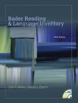 Bader Reading & Language Inventory - Bader, Lois A.; Pearce, Daniel L.
