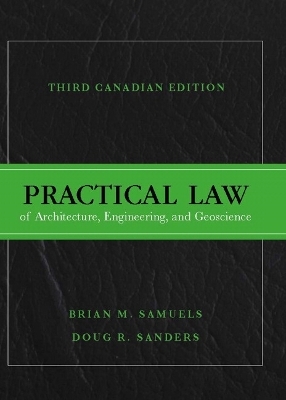 Companion Website without Pearson eText -- Valuepack Access Card -- for Practical Law of Architecture, Engineering, and Geoscience, Third Canadian Edition