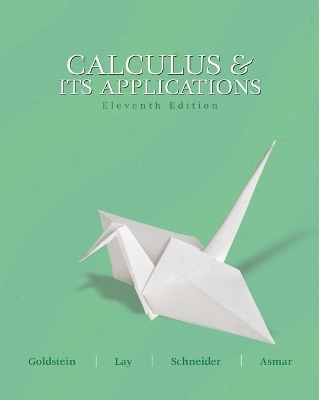 Calculus and its Applications - Larry J. Goldstein, David I. Schneider, David C. Lay, Nakhle H. Asmar
