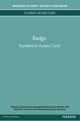 Badge -- Standalone Access Card - . . Pearson Education,  Pearson Education