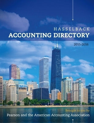 Hasselback Accounting Directory 2015-2016 - James R. Hasselback