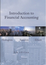 Introduction to Financial Accounting - Horngren, Charles T.; Sundem, Gary L.; Elliot, John A.