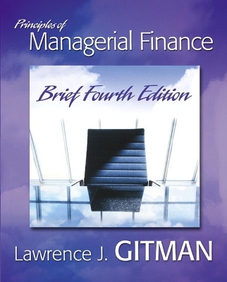 PRIN MANGERL FINANCE BRF PIE NO US SALES - Lawrence J. Gitman