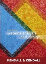 Systems Analysis and Design - Kendall, Kenneth E.; Kendall, Julie E.