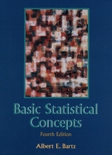 Basic Statistical Concepts - Bartz, Albert E.