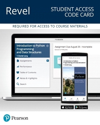 Revel Access Code for Introduction to Python Programming and Data Structures - Y. Liang