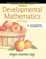 Annotated Instructor's Edition for Developmental Mathematics - Martin-Gay, Elayn