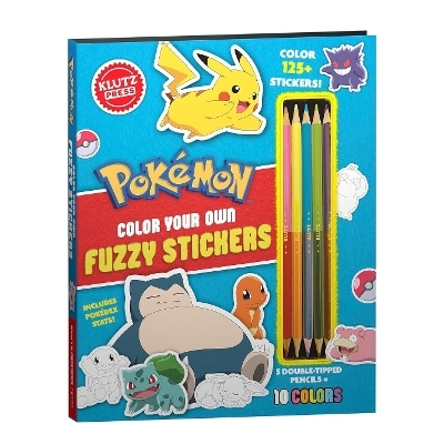 Pokemon Color Your Own Fuzzy Stickers -  Editors of Klutz