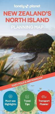 Lonely Planet New Zealand's North Island Planning Map -  Lonely Planet