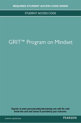GRIT Program on Mindset -- Standalone Access Card - Paul G. Stoltz