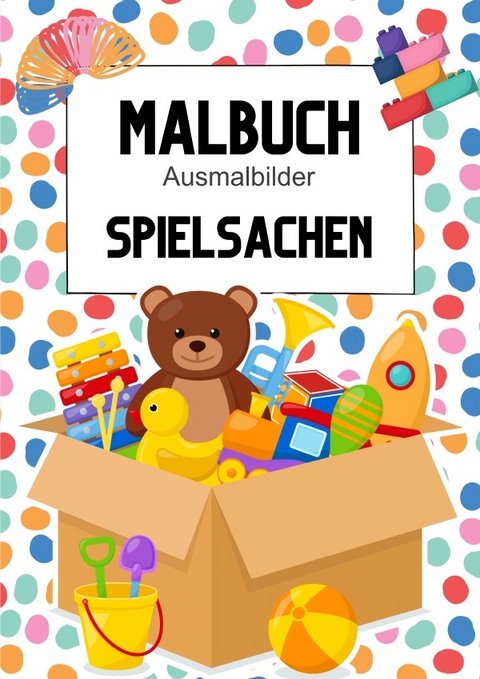 Malbuch Ausmalbilder Spielsachen - Dala Sim