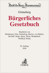 Bürgerliches Gesetzbuch - 