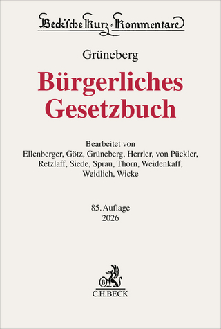 Bürgerliches Gesetzbuch - 