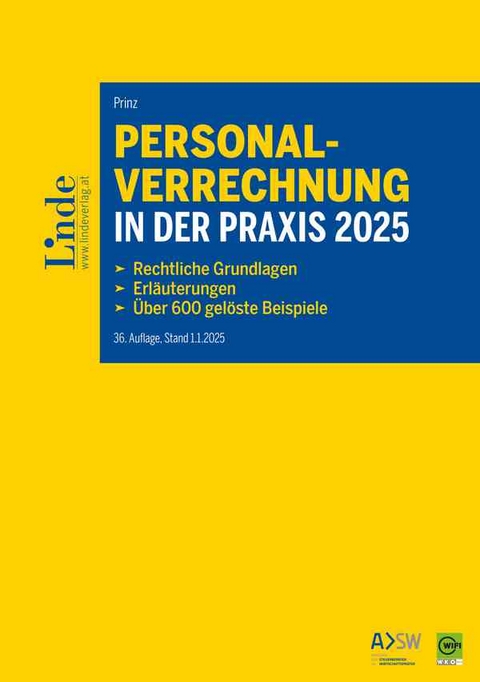 Personalverrechnung in der Praxis 2025 - Irina Prinz