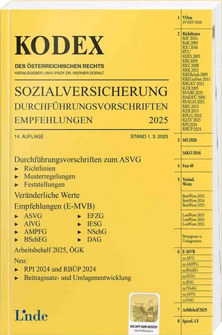 KODEX Sozialversicherung 2025, Band III