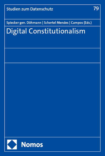 Digital Constitutionalism - 