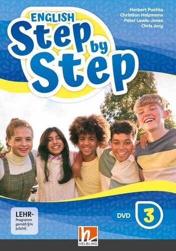 ENGLISH Step by Step 3 (Lehrplan 2023) | Videos - Herbert Puchta, Christian Holzmann, Peter Lewis-Jones, Chris Jory