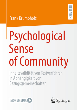 Psychological sense of community