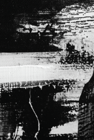 Journal in Schwarz und Weiß mit Fingerlabyrinthe