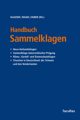 Handbuch Sammelklagen - 